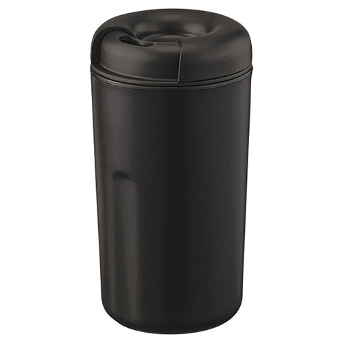 【5個セット】 カフェタンブラーベーシック(コーヒー配合) 約340ml・約φ80×139mm ブラック 22556815X5 ..