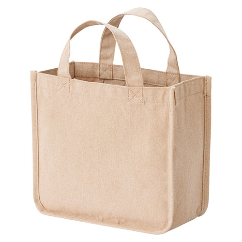 【5枚セット】 仕切りが動くキャンバストート 布の端切れを再利用した再生素材100%のコットンバッグ ベージュ 22549810X5 鞄 かばん | 関連単語 2way 黒 旅行 マザーズバッグ 斜めがけ かわいい 高校生 ハンドバッグ ブランド 韓国 A4収納 小さめ 自立 出張