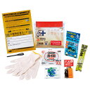 【5セット】 車載用防災ポーチ8点セット (防水ケース、ホイッスル・軍手・発光スティック・カイロ・携帯用トイレ・簡易鉛筆・災害時伝言カード ほか) 22545802X5 自転車 カート | 関連単語 レディース 軽量 男性 パソコン タブレット ベルト 斜め ケース 機内