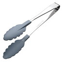 【5本セット】 田辺金具 抗菌耐熱カラートング(中) 250mm アースグレー TK-5526X5