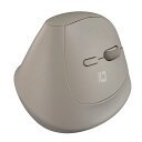 ナカバヤシ PICK! Bluetoothミニエルゴ静音5ボタンBlueLEDマウス グレージュ MUS-BKF223GY(2)