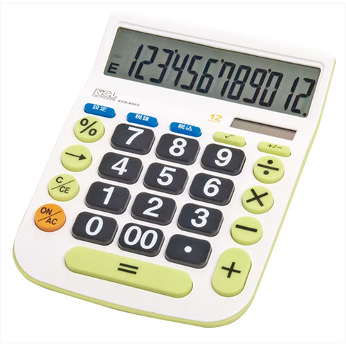 ナカバヤシ 電卓デスクトップ大型キータイプL ECD-8503G 文具 筆記 備品| 関連単語 手帳 カッター テープフ ァイル 封筒 はさみ ビジネス鉛筆 ペン 絵具 セット シャープペン 絵の具 スマッシュ オレンズ ネロエナージェル 水彩 色 クレヨン 筆 ペンケリー