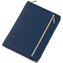 レイメイ藤井 ダブルファスナー マルチカバーノート (A5) ノート2冊セットできるファスナー付きマルチカバーノート ネイビー CN182K(3)
