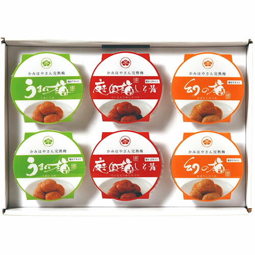 岡畑農園 梅干6点セット 50g×6 【梅干/50g×6アソート(塩分約5%・約7%・約12%を各2個)】 FUJI-530864711 食品 佃煮 詰合せ セット ギフト | 関連単語 お菓子 女性 挨拶 お中元 お歳暮 レトルト 老舗 カツオ 鰹 昆布 だし 御歳暮 御中元 かつおぶし 母の日 父の日