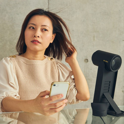 KALOS BEAUTY KAZE nice Dryer Premium カゼナイスドライヤー 超速乾・大風量 ブラック DB-KP505-B