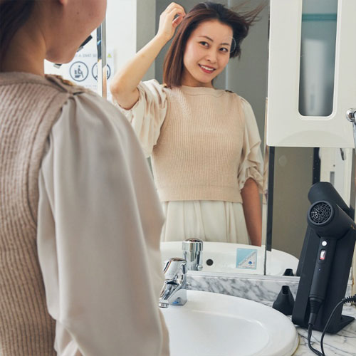 KALOS BEAUTY KAZE nice Dryer Premium カゼナイスドライヤー 超速乾・大風量 ブラック DB-KP505-B