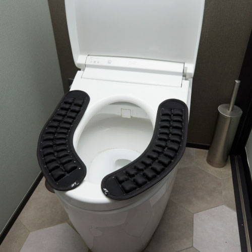 KALOS BEAUTY トイレットエアクッション お尻の負担を最大30%軽減 快適な座り心地 ブラック J-TT-909 家具 収納 照明 | 関連単語 アイディア商品 デスク ゴミ箱 インテリア 地球儀 マット カーペット ラグ 写真 おしゃれ アイディア 便利 クリスマス 玄関 コード