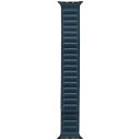 LEPLUS NEXT Apple Watch 38/40/41/42mm バンド CORVIN レザー風マグネットバンド ネイビー LN-AW41B40NV(2)