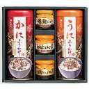 【6セット】 大森屋 ふりかけ・瓶詰ギフト 【かにふりかけ・うにふりかけ・焼鮭ほぐし・たらこほぐし・鶏そぼろ】 FUJI-050156839X6