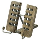 レイメイ藤井 木製アンティークブックスタンド Sサイズ フラットに折りたためて便利 使用時12.5×12×16cm ウッド BM12
