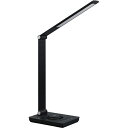 GENTOS ルミサス LEDデスクライト 広範囲照射 高演色(Ra97)&フリッカーレス 15W無線給電規格Qi2対応 ブラック DK-R116BK 照明 ラ...