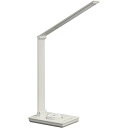 GENTOS ルミサス LEDデスクライト 広範囲照射 高演色(Ra97)&フリッカーレス 15W無線給電規格Qi2対応 アイボリー DK-R116IV 照明 ...