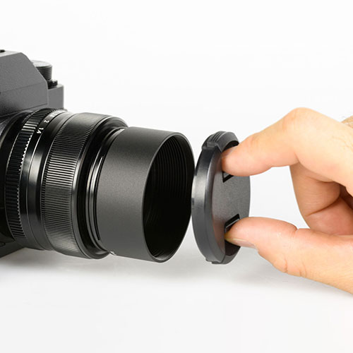 ケンコー・トキナー レンズメタルフード 67mm フィルターやレンズキャップを装着できる LMH67-72-BK