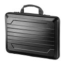 サンワサプライ ハードシェルPCインナーケース 13インチ 軽くて丈夫なABS+PC素材のハードシェルケース ブラック IN-HD1301BK(2)