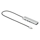 サンワサプライ 8K対応 USB Type-C ドッキングステーション シルバー USB-DKM9S(2)