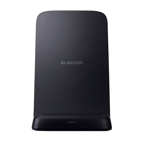 エレコム Qi規格(EPP)対応ワイヤレス充電器(12W・スタンド) ブラック W-QS11BK エレコム Qi規格(EPP)対応ワイヤレス充電器(12W・スタンド) ブラック W-QS11BK