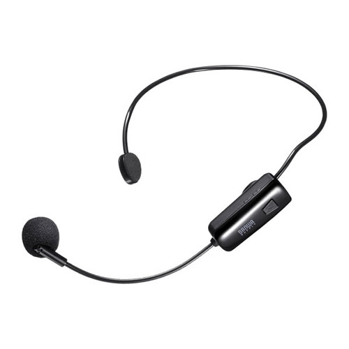 サンワサプライ ワイヤレスヘッドマイク MM-SPAMP15用 MM-SPAMP15WHM サンワサプライ ワイヤレスヘッドマイク MM-SPAMP15用 MM-SPAMP15WHM