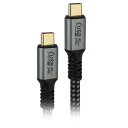 日本トラストテクノロジー USB4対応240W Type-Cケーブル USB-IF認証 PD EPR充電対応 ストレート 1m JTU4S240-CC PC パソコン スマホ タブレット | 関連単語 ssd ディスク hdd ルーター アダプタ フラッシュ LAN 無線 有線 ケーブル メディア プレーヤー sd カード(2)