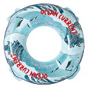 イガラシ プール・海水浴用 浮き輪 ジャパンウェーブ 120cm すばやく膨らませられる かんたん空気栓 RLC-126V