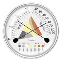 dretec アナログ温湿度計 ATC27748時計 温度計 湿度計 体重計 | 家庭用計測器 室温測定 湿度表示 時計機能 温湿度管理 ベビー用 健康管理 用...