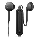 PGA Bluetooth 5.0搭載 ワイヤレスステレオイヤホン タフケーブル/インナーイヤータイプ ブラック PG-BTE12TC1BK|詳細画像