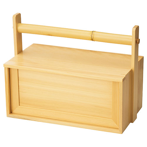 ヤマコー 用美 業務用 桧・岡持弁当二段(透かし無し) yamaco27187 食器 | 関連単語 洋食器 青 小鉢 軽量 カップ 丸皿 電子レンジ対応 ギフト 割れにくい 陶器 パーティー 和風 大容量 セット スープボウル プレート 食洗機対応 茶碗 モダン おしゃれ 陶磁器 来客用