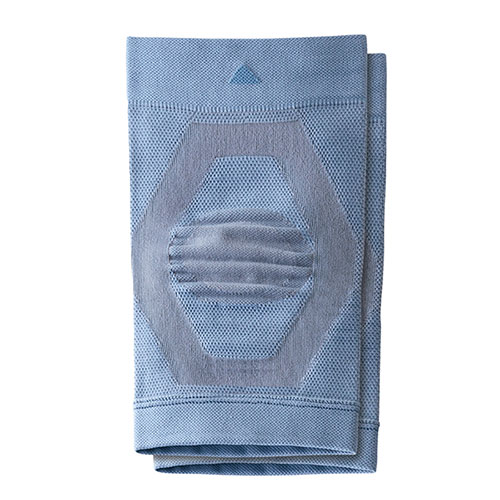 サンスマイル ズレにくい膝楽いきいきサポーター2枚組 レギュラーサイズ ブルーグレー 薄手なのに今までにないがっちり感 SNSM-86144