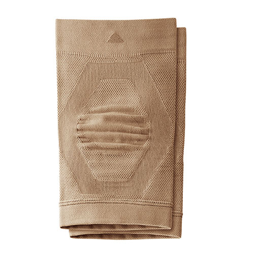 サンスマイル ズレにくい膝楽いきいきサポーター2枚組 レギュラーサイズ モカベージュ 薄手なのに今までにないがっちり感 SNSM-86151