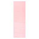 ライズクリエイション creer 折りたたみヨガマット 持ち運び用バッグつき ライトピンク C084-lightpink 健康 美容 介護 | 関連単語 フェイ...