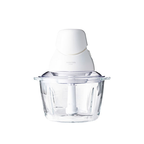 TESCOM フードプロセッサー 肉のミンチや野菜のみじん切りがあっという間にできる ホワイト TFP20A-W 調理 料理 キッチン | 関連単語 おろし 絞...