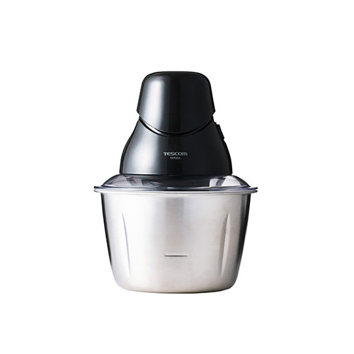 TESCOM フードプロセッサー 肉のミンチや野菜のみじん切りがあっという間にできる ブラック TFP25A-K 調理 料理 キッチン | 関連単語 おろし 絞...