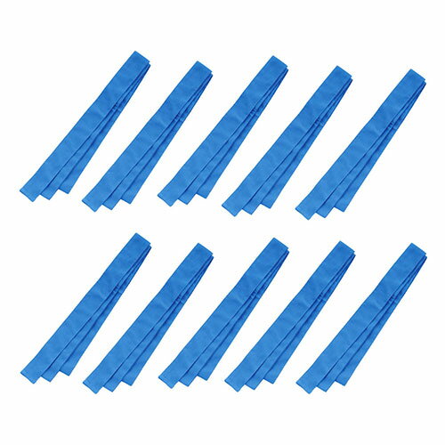 人気 おすすめ 定番 冬 お歳暮 ギフト クリスマス プレゼント ARTEC ロングはちまき 青 10本組 巻くだけでかっこよく目立つ ロングはちまき ATC18404