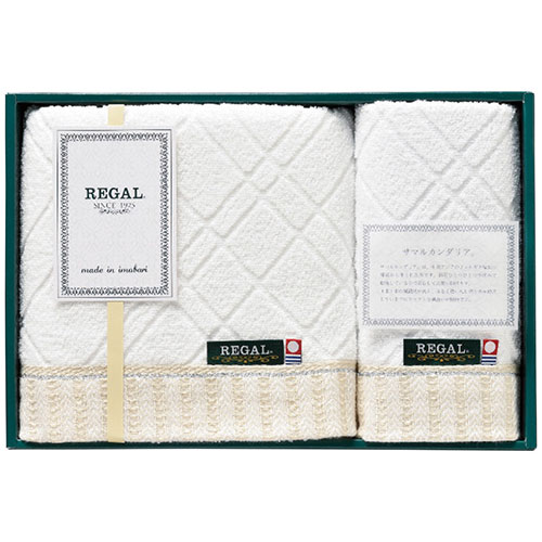 本多タオル リーガル プレミアム フェイス・ウォッシュタオルセット【34×80cmフェイスタオル1枚・34×36..