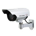 ARTEC 防犯ダミーカメラ(ソーラーパネル搭載タイプ)ステッカー付 ソーラーパネルで常時点滅 配線不要の防犯ダミーカメラ 作動中ステッカー付 ATC36598 | カメラ 撮影 写真 オーディオ 関連単語 ワイヤレス Bluetooth ブース ケーブル インターフェース スマホ