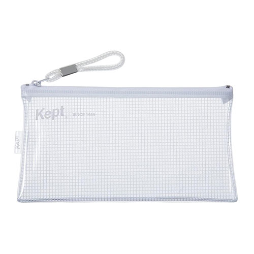 【2個セット】 レイメイ藤井 Kept クリアペンケース ホワイト KPF603WX2