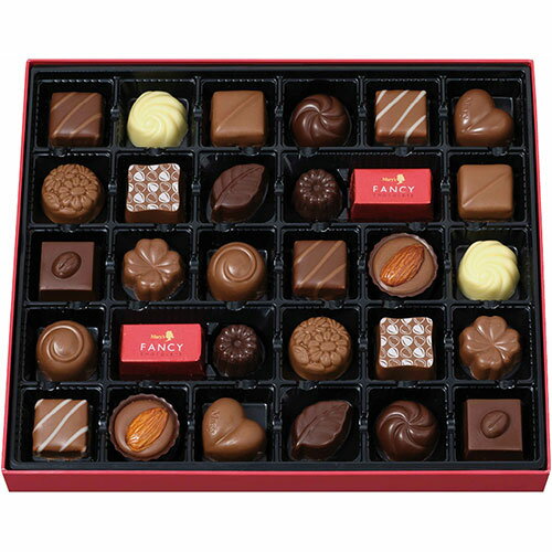 メリーチョコレート ファンシーチョコレート【チョコレート×30】 こだわりの味わいをひと口サイズに V6067529 ギフト お歳暮 お中元 お祝い 見舞い |...