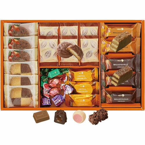 メリーチョコレート ティータイムストーリー【チョコレート菓子、チョコレートサブレ、ミルフィーユ(チョコレート) ほか】 V6068554 ギフト お歳暮 お中元...