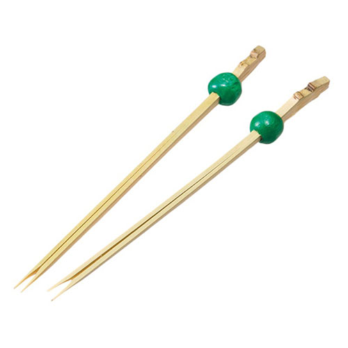 【50本入×5セット】 ヤマコー 用美 業務用 南天松葉串 8cm 青 yamaco21611X5 食器 | 関連単語 パーティー 電子レンジ対応 軽量 陶磁器...