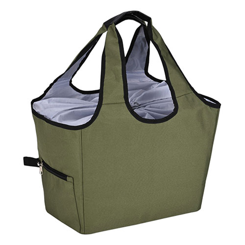 楽天創造生活館【5枚セット】 肩かけできて持ちやすい保冷買い物かごバック 折りたたんでコンパクト収納 自立する KMB-001X5 家具 収納 ラック | 関連単語 キャビネット 本棚 ベンチ収納 扉付き収納 カラーボックス 書類ラック テレビボード ディスプレイラック 隙間収納