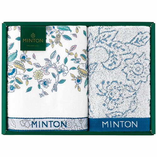 【5セット】 ミントン フェイス・ウォッシュタオルセット【34×75cmフェイスタオル・34×35cmウォッシュ..