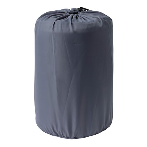 ガマカ工業 MOTTETE PLUS もってて良かった 寝袋になる毛布 普段使いできる防災用品 チャコールグレー GMK-73-0087-GY 女性 防災 | ...