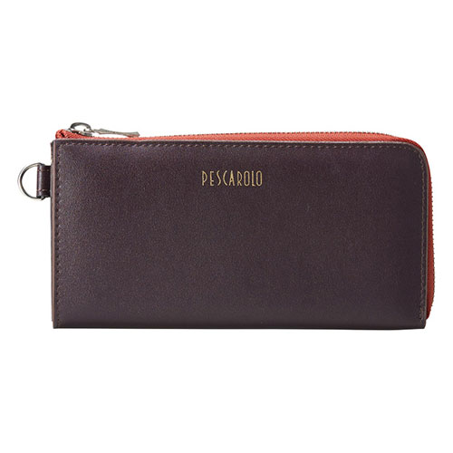 ペスカロロ L字ファスナー束入れ チョコ K60517848