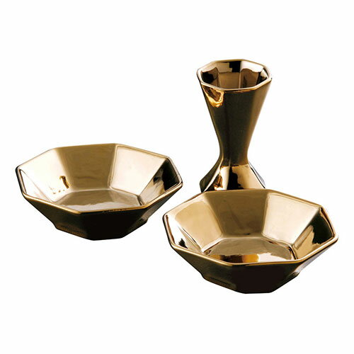 福招き金盛り塩皿揃 八角のお皿とお塩を八角錐の形に作れるカップ K60108530 食器 | 関連単語 大皿 モダン 食洗機対応 ギフト 割れにくい 茶碗 セット 北欧 洋食器 小鉢 丸皿 来客用 軽量 陶器 和風 おしゃれ パーティー 電子レンジ対応 スープボウル カップ 薄型(3)