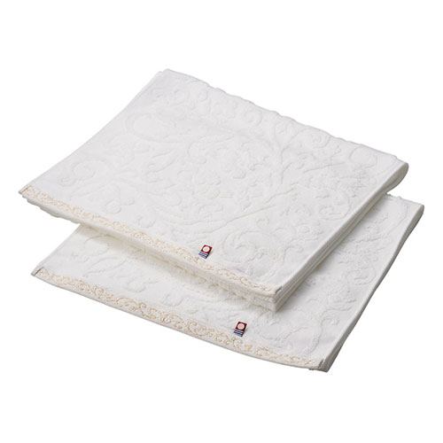 今治 こだわりの逸品・今治ふわ織 マルチバスタオル2P K60520014 入浴 スリッパ ヘアバンド バスマット..