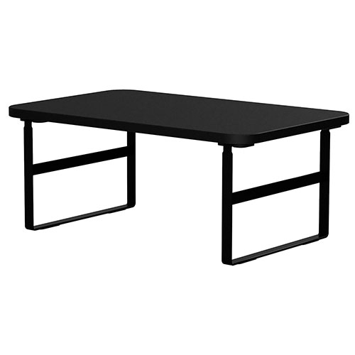 ナカバヤシ シンプルデスクトップラック 幅40cm 工具不要で組立簡単なハイタイプ さらに目線アップで疲..