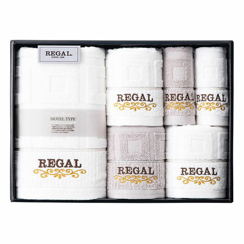 リーガル タオルセット 【バスタオル×1、フェイスタオル×3、ウォッシュタオル×2】 K60708044 入浴 スリ..