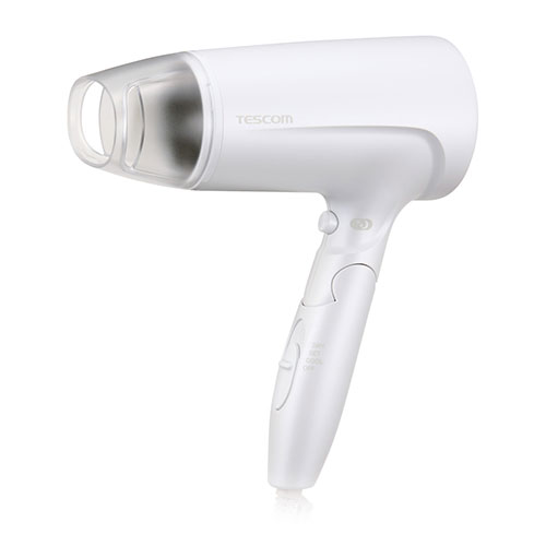 テスコム マイナスイオン ヘアドライヤー 騒音抑制 大風量 ホワイト TD460B-W 髪 髪の毛 ヘアー 頭皮 ..