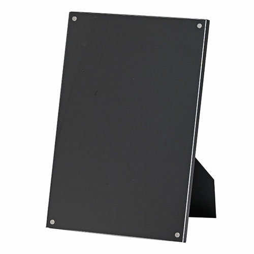 エツミ マグネットフォトフレーム ブラック・A4/B5 マグネットで簡単固定 縦横兼用のフォトフレーム VE..