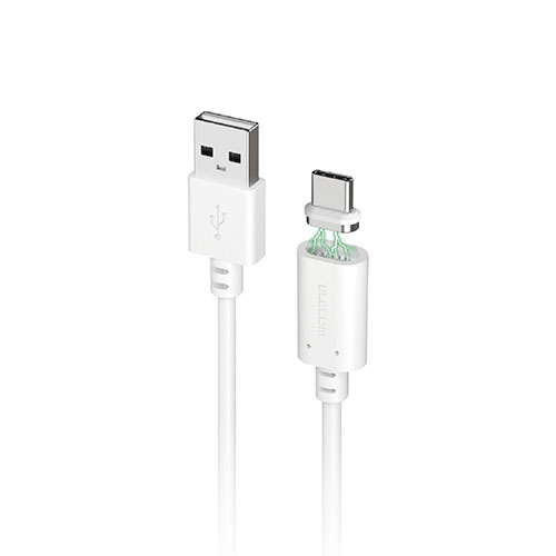 ���쥳�� �ԥ��äȥޥ��ͥåȥ����֥� USB-A - USB Type-C USB2.0 15W �ۥ磻�� MPA-ACMA20WH