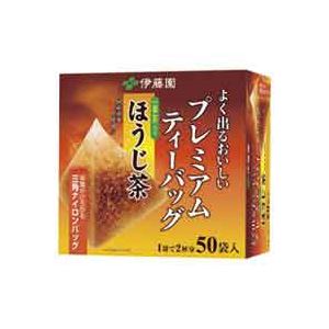 水・飲料 お茶・紅茶 茶葉・ティーバッグ 関連 （まとめ買い）伊藤園 プレミアムティーバッグ ほうじ茶 50バッグ 【×20セット】